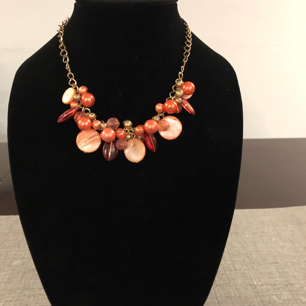 Gold and orange Fashion jewelry